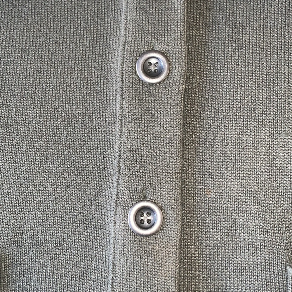Vtg J. Jill Angora Blend Button Front Cardigan Sweater L - Picture 9 of 11